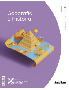 GEOGRAFIA E HISTORIA 1ºESO CONSTRUYENDO MUNDOS CASTILLA LEON 2023